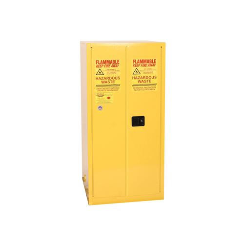 Eagle® Vertical Drum Safety Storage Cabinet 55 gallon, 2 Doors, Manual Close