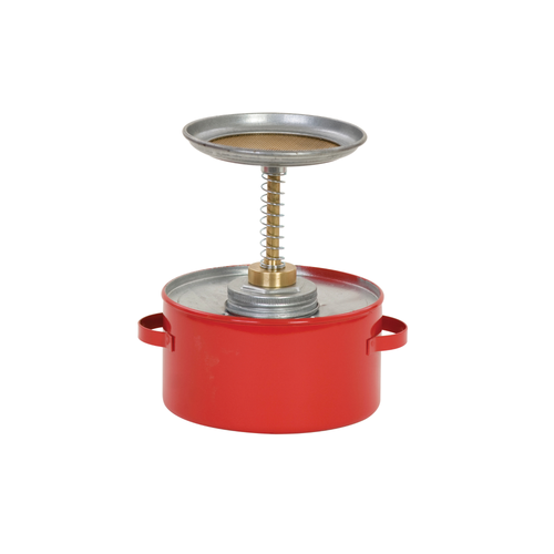 Eagle® Plunger Can, 1 Quart Coated Metal