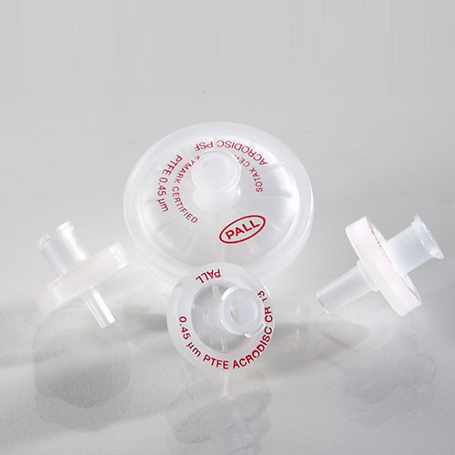 Acrodisc Syringe Filters with PTFE Membrane, 25 mm Diameter, 0.45 um Pore Size, Non Sterile, Hydrophobic PTFE Filter Media (1000)