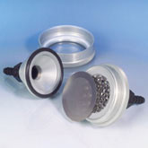 Anodized Aluminum Filter Holder, 47 mm Filter Diameter, Non-sterile