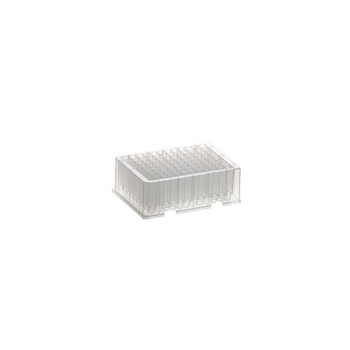 384-Deep Well Plate, Flat Bottom, 120ul Capacity, Natural, 4 per pack, 6 packs per case