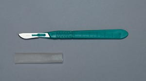 Scalpel, Size 20, Sterile, 10 per box, 10 boxes per case