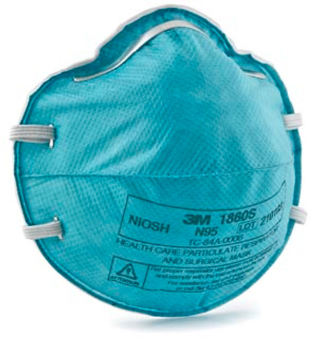 3M Particulate Respirator Mask Cone Molded, Small, 20 per box, 6 boxes per case