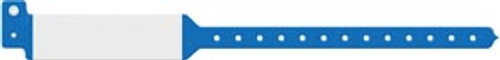 Wristband, Adult, Imprinter Tri-Laminate, Custom Printed, Blue, 500 per box