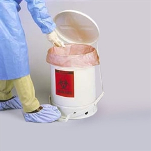 Justrite® 6 gallon Biohazard Waste Can, Choose Color