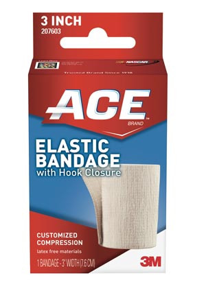3M 3" Elastic Bandage with Hook Closure, 72 per case