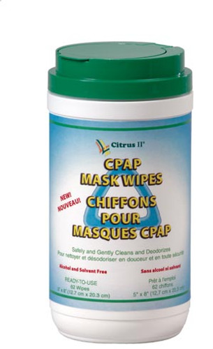 Mask Cleaner, Wipes, 62 Count Pop-Up canister, 12 per case