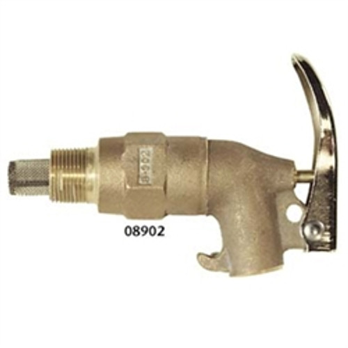 Justrite 08902 Rigid Brass Safety Faucet