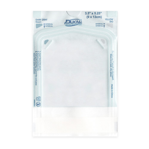 Sterilization Pouches, 3.5" x 5.25", 200 per box, 30 boxes per case