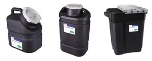 Collector, RCRA, 17 Gallon, Hinge Top, 5 per case Collector, RCRA, 17 Gallon, Hinge Top, 5 per case