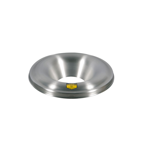 Justrite® Cease-Fire Drum Head for 30 gal drum bodies, Medium Aluminum