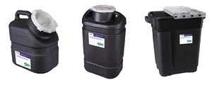 Collector, RCRA, 9 Gallon, Slide Top, 8 per case