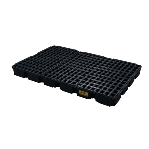 Eagle Modular Spill Platforms, 6 Drum with Drain, Black