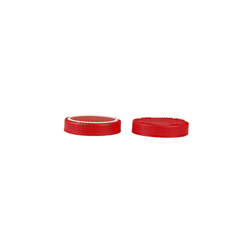 Red Polypropylene Lid for Curtec Packo Containers, Fits 300 - 1,300mL, case/30