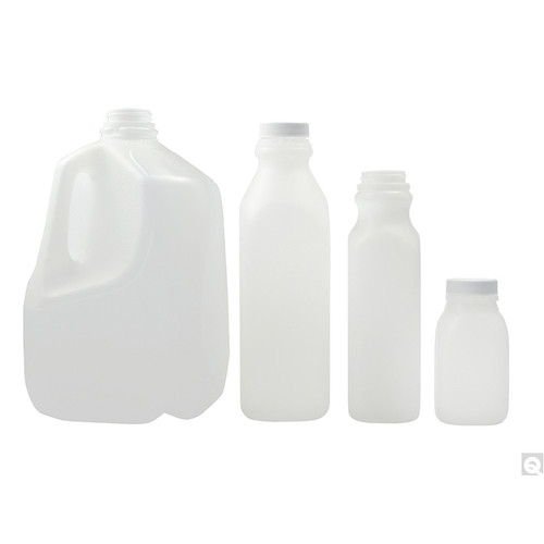 32oz (950mL) Natural HDPE Dairy Jug with 38-400 neck finish jug only, case/216
