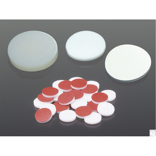 9mm PTFE/Red Rubber 0.040" Septa, case/1000