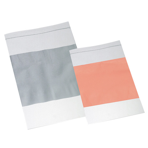 3 x 4" LDPE 2 MIL Clear Zipper Bags with White Write-On Block, case/1000