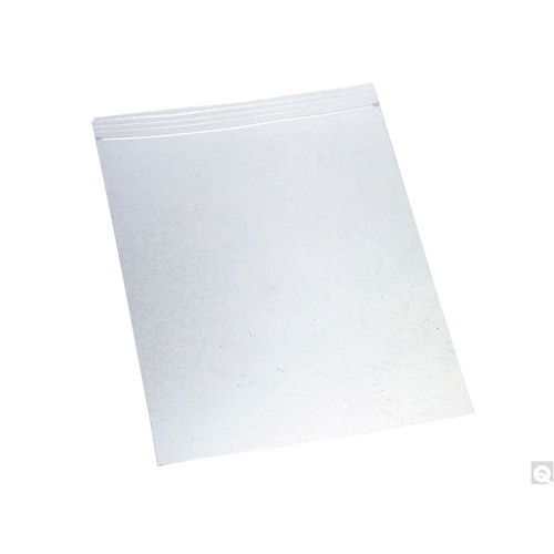 4 x 4" LDPE 2 MIL Clear Zipper Bags, case/1000