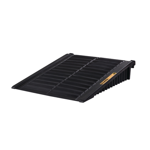 Justrite® Ramp for Drum Shed in Black or Yellow, Poly