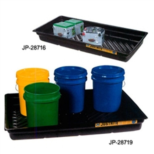Justrite® Secondary Containment Tray, 38 x 26 x 5.5"