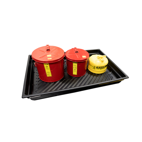 Justrite® Secondary Containment Tray, 47 x 33 x 5.5