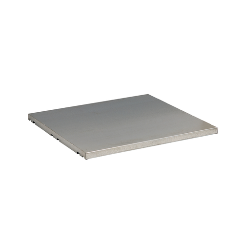 Justrite Spill Slope Shelf, Galvanized Steel for 60 gal 2-door Cabinets