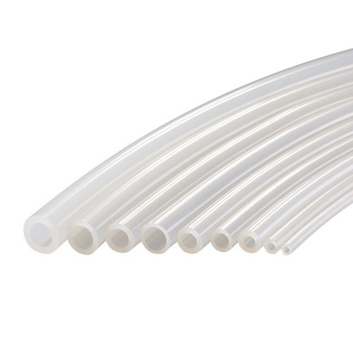 Nalgene® 8600-0130 Pharma-Grade Platinum-Cured Silicone Tubing, 3/8" ID x 9/16" OD, 50 Ft Roll