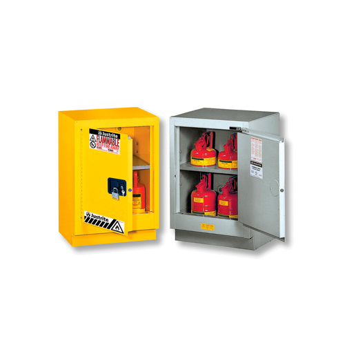 Flammable Safety Cabinet for Under Fume Hood 24" left-hinge, manual
