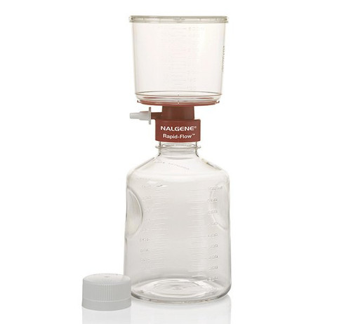 Nalgene® Rapid-Flow Sterile Disposable Filter Units, Nylon Membrane, 1000mL, 0.2um, 75mm, case/12