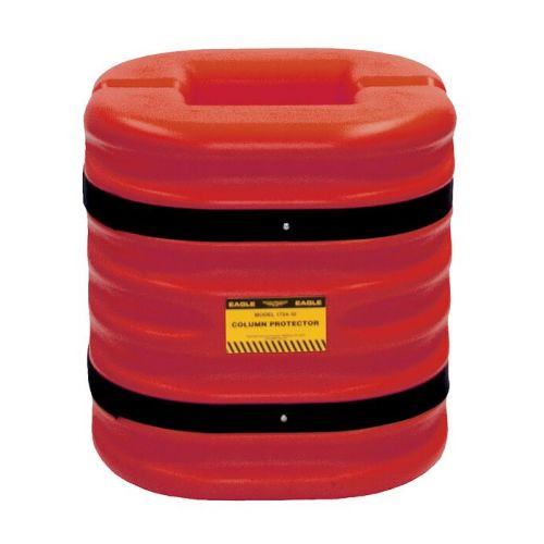 Fits 12" Column, Mini Column Protector, Red
