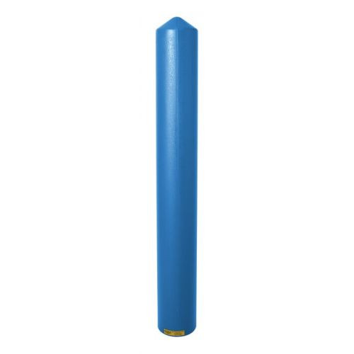 4" x 56" Smooth Bollard Cover, Blue