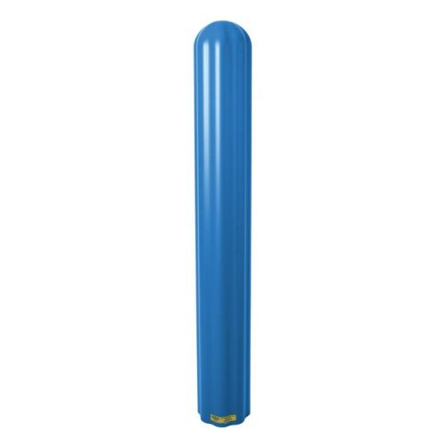 8" x 56" Fluted Bollard Cover, Blue