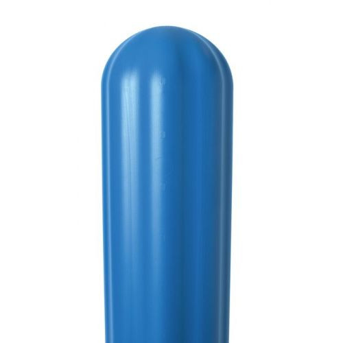 8" x 56" Fluted Bollard Cover, Blue