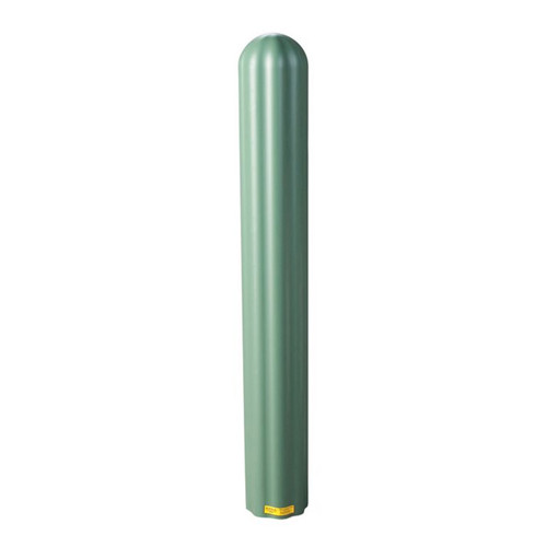 8" x 56" Fluted Bollard Cover, Green