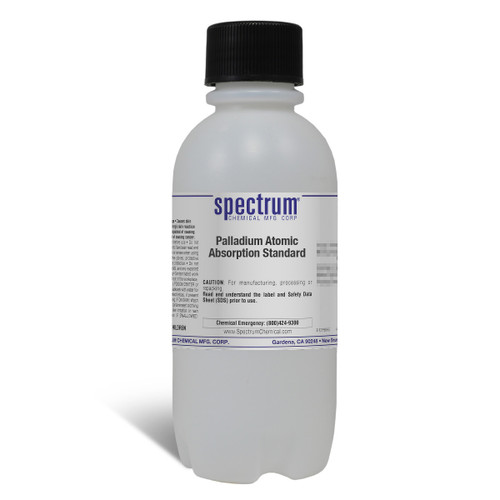 Palladium Atomic Absorption Standard, 500mL, Each