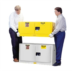 Justrite® Flammable Piggyback Cabinet, 17 gallon White manual