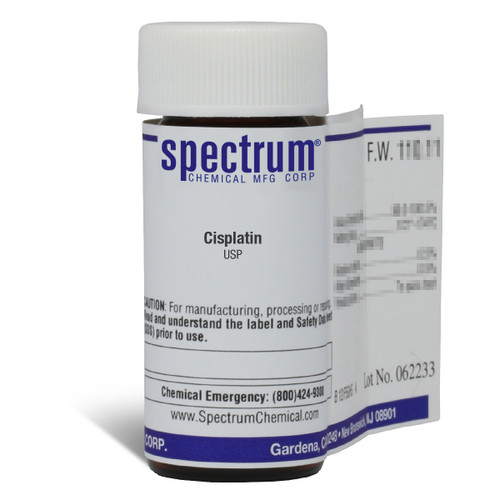 Cisplatin, USP, 250mg, Each