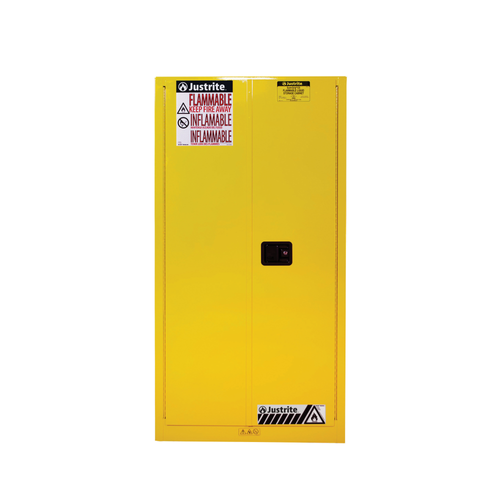 Justrite® Flammable Safety Cabinet, 60 gallon, Self-Closing