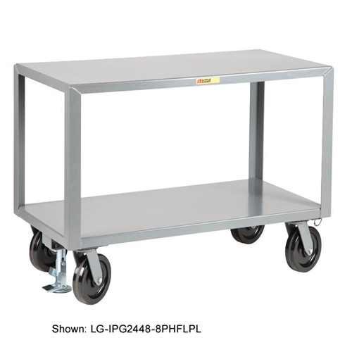 Industrial Strength Mobile Work Table, Locking, 30 x 60