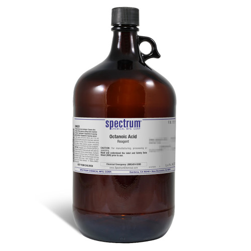 Octanoic Acid, Reagent, 4L, Each