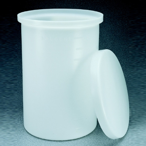 Nalgene® 11100-0200 Cylindrical Tank with Cover, LLDPE, 200 gallon