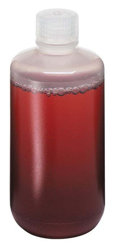 Nalgene® 2006-0008 Boston Rounds, 8 oz Autoclavable PP Bottles, case/72