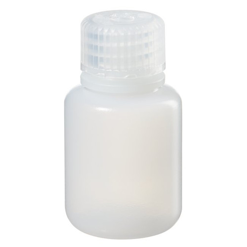 Nalgene® 2097-0008 Fluorinated HDPE Bottles, 8 oz (250mL), case/72