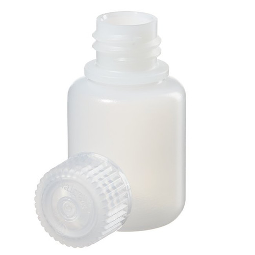 Nalgene® 2097-0010 Fluorinated HDPE Bottles, 4 liter with 38-430 Caps, case/6