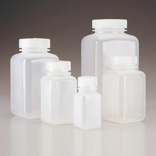 Nalgene® 2110-0032 2110-0032 Square Bottles, Wide-Mouth, PPCO, 32 oz (1L), case/24