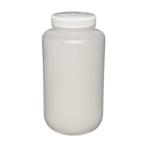 Nalgene® 2121-0010 Autoclavable Bottles, 4 Liter Wide Mouth PP 100-415 Caps, case/6