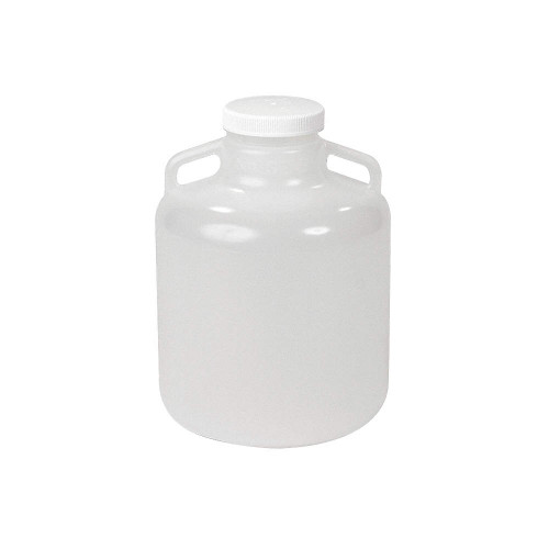 Nalgene® 2235-0020 Autoclavable Wide Mouth Carboys, 10 Liter PP, case/6