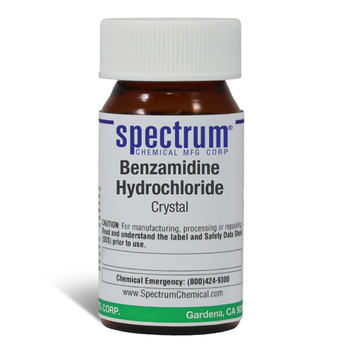 Benzamidine Hydrochloride, Crystal, 5g, Each