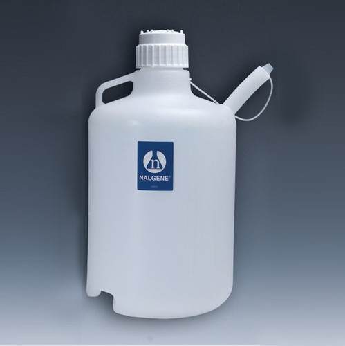 Nalgene® 2340-0050 Safety Dispensing Jugs, LDPE, 20 liter, case/4