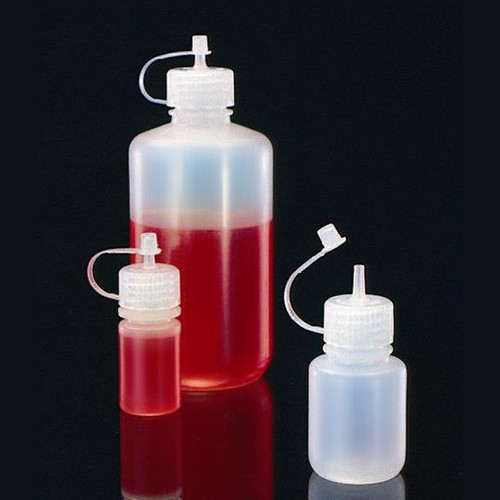 Nalgene® 2411-0060 Drop-dispenser Bottles, 2 oz LDPE, Caps, 24-415, case/48